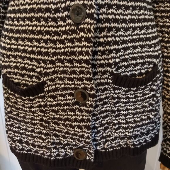 Knit Sweater 100% Cotton Casual Comfy Cozy Business Modest Church Women MEDIUM - Picture 6 of 9